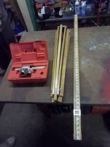 lot 169 image: David White Realist Sight Level LP6-20 With Tripod Stand
