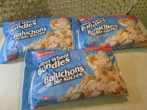 lot 52 image: 3 Family Size Bags of Sweet Wheat B...