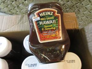 lot 61 image: 6 Bottles of Heinz Hawaii Sweet & S...