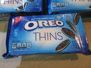 lot 68 image: 3 Packs of Oreo Thins Cookies Best ...
