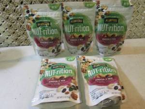 lot 75 image: 5 Bags of Planters Nut-rition Omega...