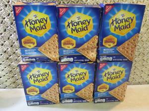 lot 79 image: 6 Boxes of Honey Maid Graham Cracke...