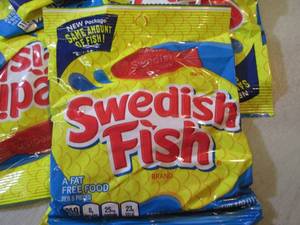 lot 89 image: 12 Bags of Swedish Fish Candy Best ...