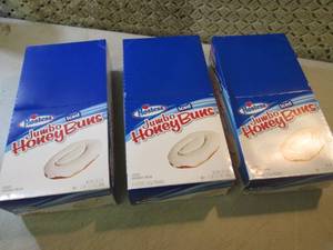 lot 95 image: 3 Big Boxes of Hostess Iced Jumbo H...
