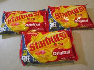 lot 103 image: 3 Bags of Original Staburst Candy B...