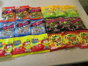 lot 122 image: Assorted Bags of Candy  B2...