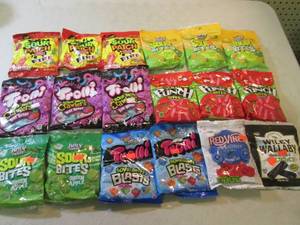 lot 125 image: Assorted Bags of Candy  B3...