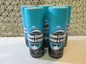 lot 127 image: 5 Cans of Shave Cream  EC1...