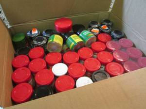 lot 137 image: Box Full of Assorted Spices  EC2...
