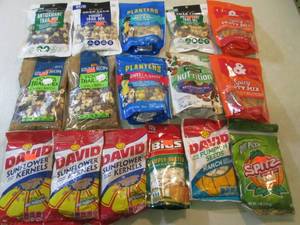 lot 146 image: Assorted Bags of Trail Mix Etc  C-1...