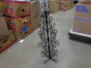 lot 161 image: Metal Tree Decor 28 Tall  BS...