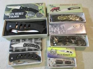 lot 173 image: 5 Knives New in Box  EC1...