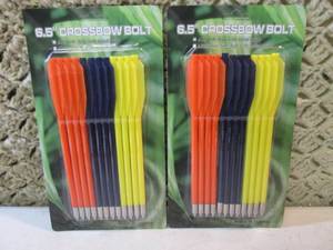 lot 178 image: 2 Packs of 50 pound Crossbow Bolts...