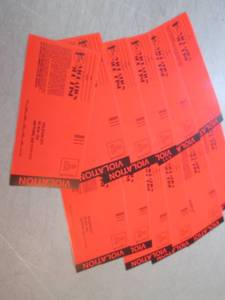 lot 180 image: Lot of 12 Fake Parking Tickets  FS...