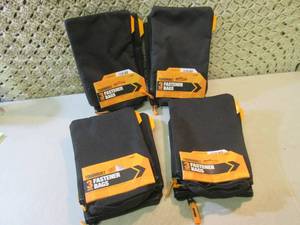 lot 203 image: Lot of 4 - 3-Packs of Toughbuilt Fa...