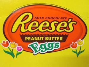 lot 207 image: Box of 36 Reeses Peanut Butter Eggs...
