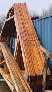 lot 1 image: Trusses for a AtticBonus Room