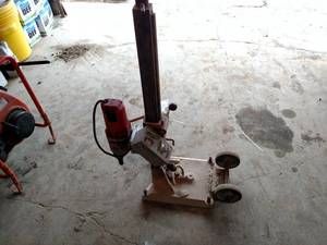 lot 24 image: Milwaukee Heavy Duty Core Drill Wit...