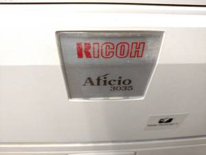 lot 85 image: Ricoh Aficio 3035 Copier, 168795 Co...