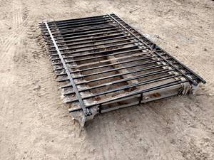 lot 69 image: Steel Fence Panels Including App...