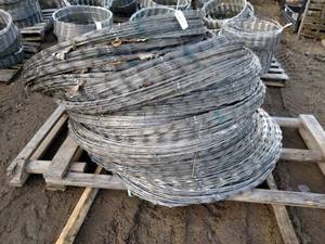 lot 63 image: (200) 60 Diameter Stainless Steel...