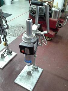 lot 10 image: 2007 Cirio Germano & C Rullatore 1400 Single Phase Bottle Capper