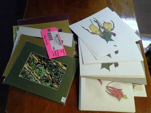 lot 128 image: Lot of (Approximately 40) Abstract Wall Art, Prints