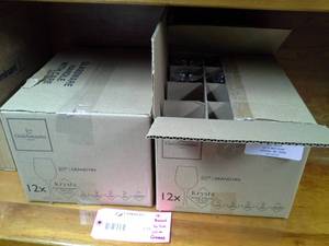 lot 138 image: Lot of (18) Northern Vineyards Winery 16.5oz. Grand Vin Krysta Wine Glasses