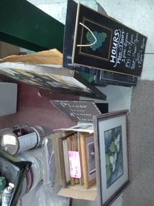 lot 160 image: Framed Pictures, Commercial Displays - Hours, Manners, And More