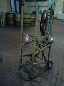 lot 343 image: Wine Barrel, CartStand