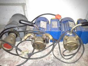 lot 350 image: Lot of (3) Liverani,Carpanelli Pumps
