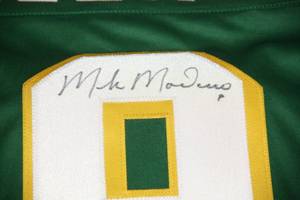 Mike Modano Minnesota North Stars Jersey Auto TSE COA