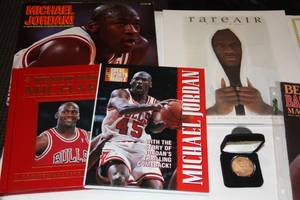 Michael Jordan Collectibles Lot  10 Items