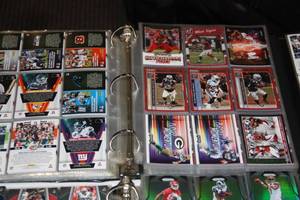 Great Modern NFL Cards Lot  6 Binders