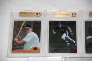Graded Baseball Card Lot  7 Cards