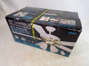 lot 15 image: Kenmore 52 Ceiling Fan