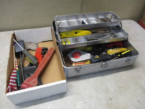 lot 56 image: Toolbox and tools