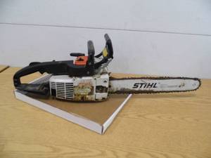lot 2 image: Stihl Chain Saw
