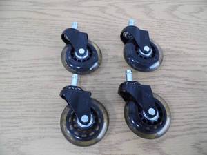 lot 15 image: Lot of 4 New Caster Wheels