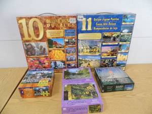lot 50 image: Puzzles