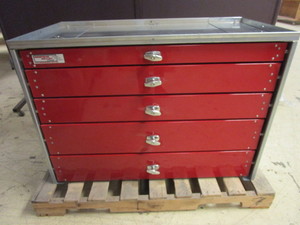 lot 602 image: CUSTOM-BUILT TOOL CHEST