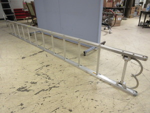 lot 614 image: ALCO-LITE 14 FOOT PUMPER STYLE ROOF LADDER