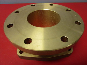 lot 689 image: AKRON BRASS ADAPTER FLANGE