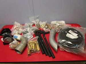 lot 708 image: KYSOR BOOSTER PUMP, POWER WIRING HARNESS PACKAGES, PRO-HEAT EXHAUST PIPE, MORE
