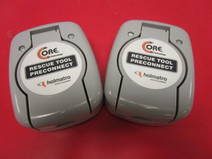 lot 850 image: HOLMATRO BULKHEAD FITTING COVERS