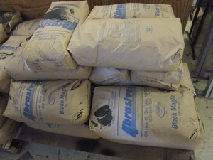 lot 910 image: BLACK MAGIC COAL SLAG BAGS