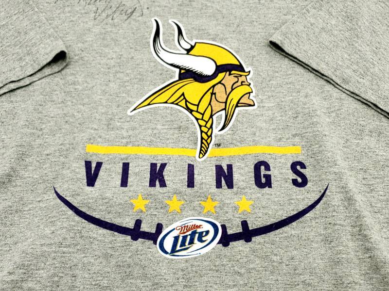 NFL Minnesota Vikings Miller lite tee