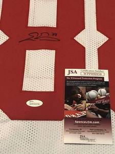 lot 22 image: Evan Engram Signed Giants Jersey (MAB Hologram)