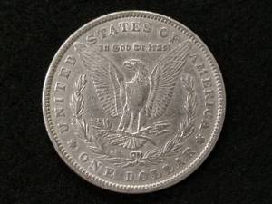 lot 5 image: 1879 Morgan Silver Dollar...
