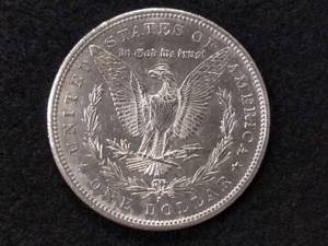 lot 12 image: 1881 S Morgan Silver Dollar...
